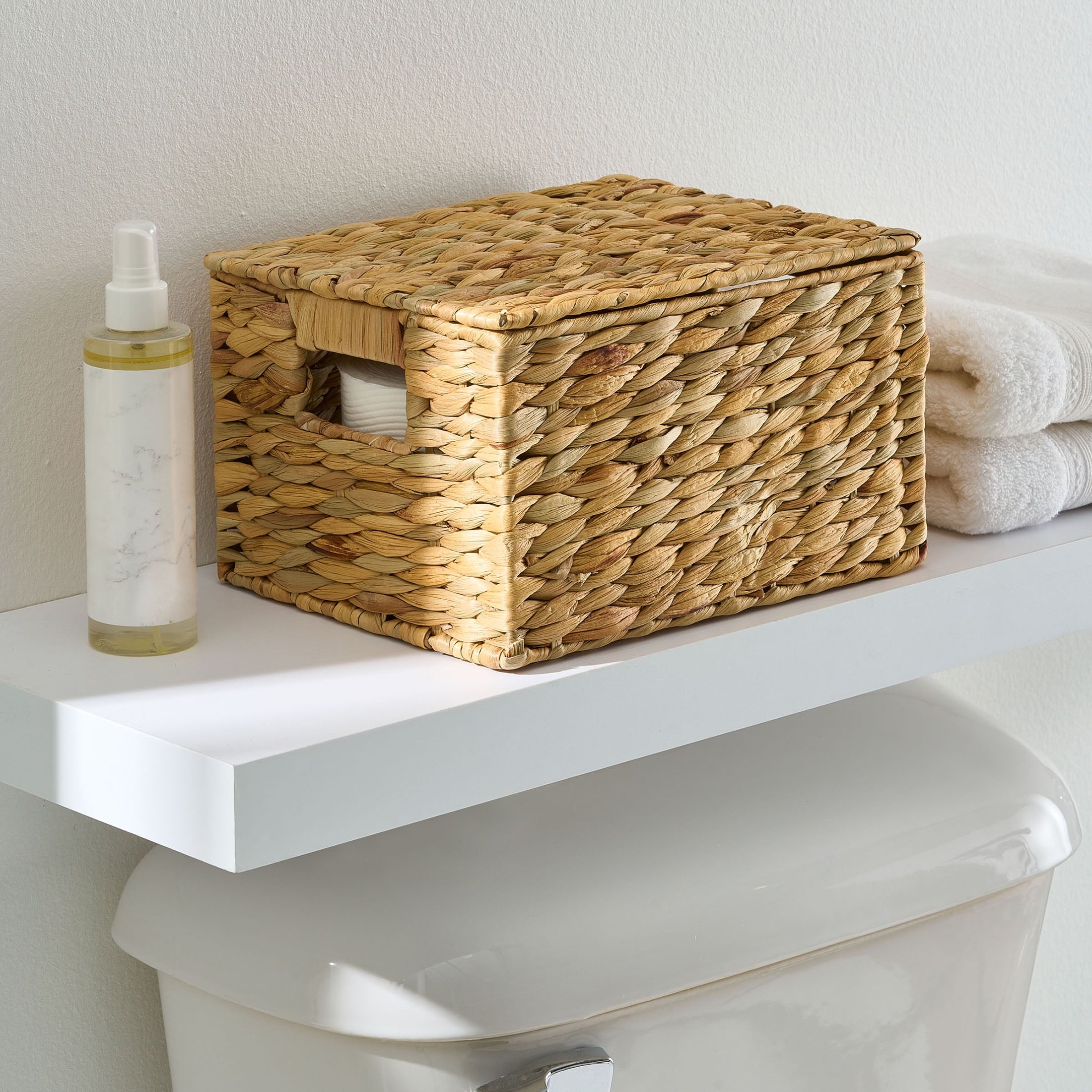 Better Homes & Gardens Hyacinth Basket with Lid