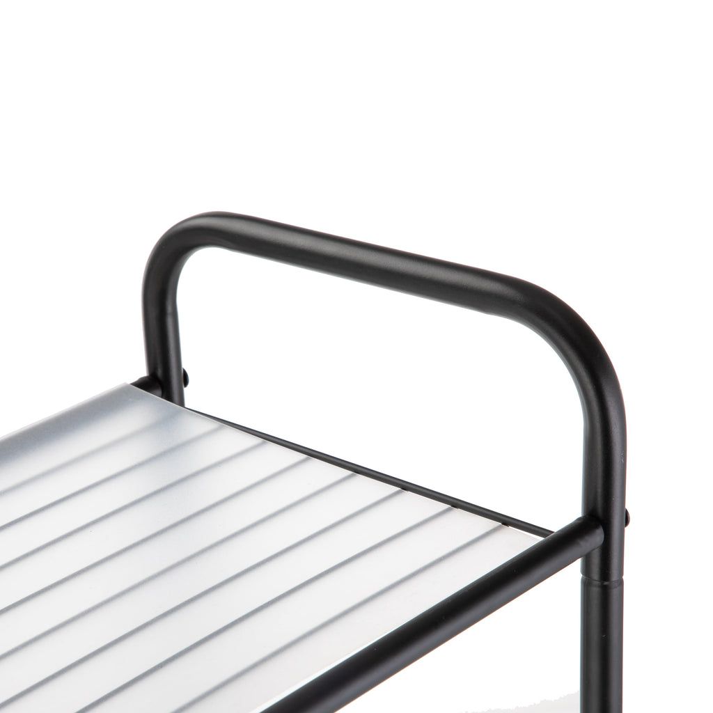 Mainstays Matte Black Steel 5-Shelf Bathroom Storage Tower Unit