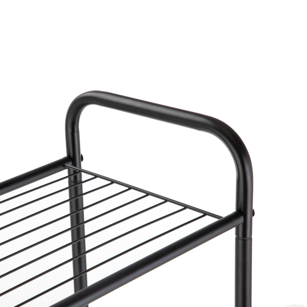 Mainstays Matte Black Steel 5-Shelf Bathroom Storage Tower Unit